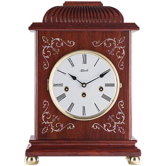 Chinese Style Solid Wood Table Clock with German Movement - Living Room ...