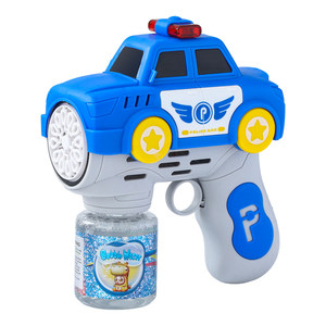 
Police car bubble machine children's handheld fully automatic toy for girls and boys aged 1 to 3 years old electric 2026 new bubble blowing gun