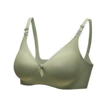 
Breastfeeding underwear, large breasts, summer ultra-thin bra, special for postpartum breastfeeding, large size bra, pregnant women during pregnancy