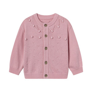 
Manxi children's clothing children's sweater jacket baby sweater boys and girls Merino fine wool cardigan spring and autumn tops
