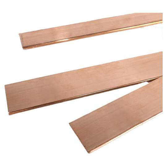 thumbnail image 2 of Bus Bar MECCANIXITY 2Pcs 15.8" X 4/5" Copper ,1/25" Thickness Copper Bar Stock For Grounding Systems Architectural Projects Flat Bar 2 of 13