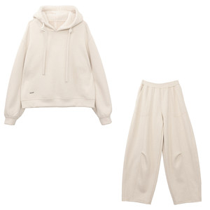 
Deer and Flying Bird Multicolor Double Style Fleece Hollow Garnish Sweater Pants Set 6452/6453