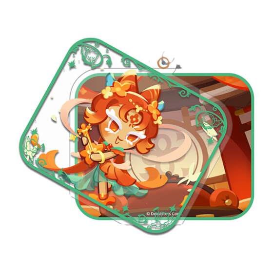 Cookie Man Kingdom Cookie pose acrylic tag cartoon game cartoon pendant ID folder