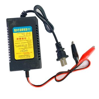 Fish clip 12v2a single block lead-acid charger