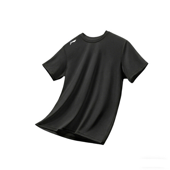
Li Ning quick-drying short-sleeved T-shirt men's summer breathable ice silk outdoor fitness training jogging marathon sportswear