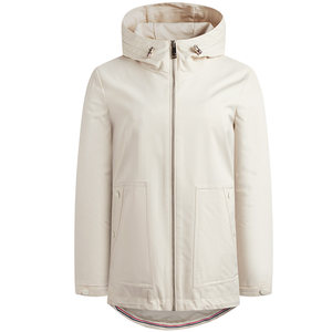 
Navigare Italian small sailing boat outdoor three-wind jacket for women 25 autumn new front shoulder hooded loose jacket