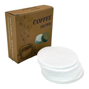 
Italian coffee machine handle special round secondary water filter paper Moka pot 515 358mm universal powder bowl filter paper