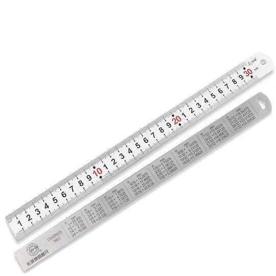 Great Wall Precision Steel Ruler - Stainless Steel Measuring Tool for ...