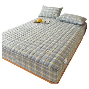Jieliya whole cotton pure cotton bed, a single piece of thick mattress protective cover bed cover anti -slip dust cover bed cover bed cover