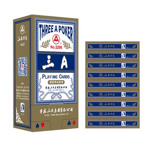 
Triple A egg-breaking playing cards AAA playing cards core paper cloth pattern divination card high-looking score egg-breaking poker 2399