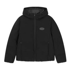 
Jordan Down Jacket Men's Winter New Windproof Thickened Warm Casual Stand Collar Black Dad Jacket Bread Jacket