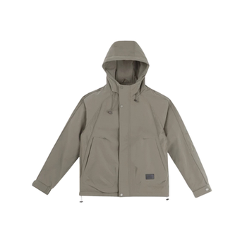 Men's quilted jacket autumn and winter 2025 new fashion brand casual loose workwear style hooded second cotton thickened jacket