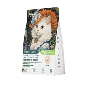 
Probiotics full-price cat food small grains for all stages of kittens and adults to care for the gastrointestinal tract, beautify hair, high fresh meat and grain-free