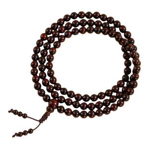 
[Putuo Mountain Straight Hair] Natural Indian Small Leaf Rosewood Bracelet 108 Men's Benming Buddha Women's Bracelet