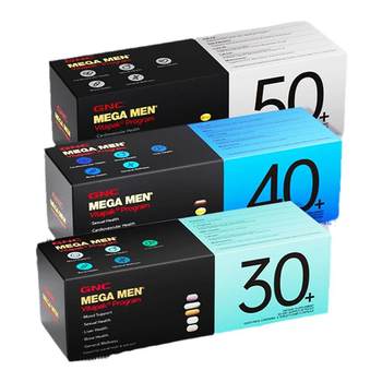 
[Save 60 more for 3 items] GNC men's nutritional bag