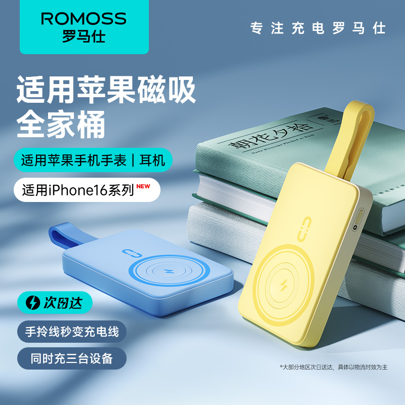 ˴2024¿籦䳬СɱЯmagsafeƻ15ֱֻרƶԴ16ProMaxɻЯ 10000mAh ɫɴֱ30Wʵ174Ԫ