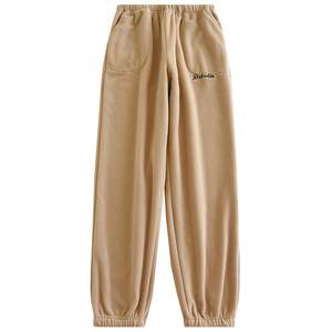 Thickened couple casual home pants autumn and winter fleece sports loose fitting outside wearing pajamas and women walking trousers
