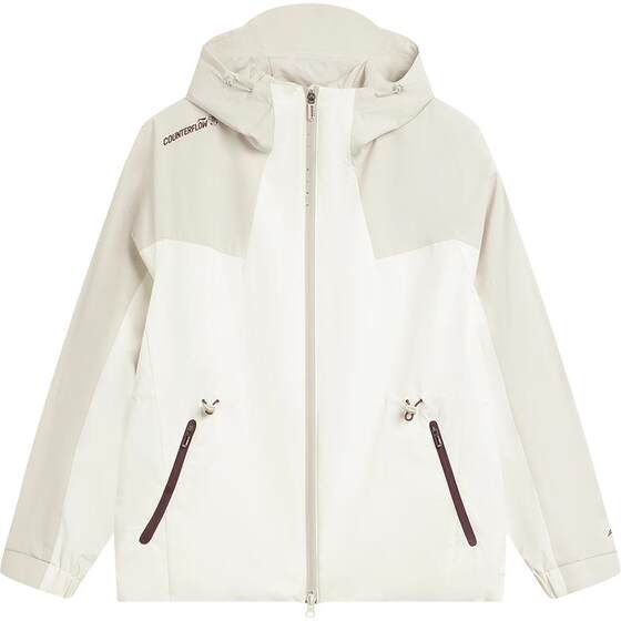 
Li Ning Outdoor CF Traceable Longshell Three-in-One Jacket Women's Retro Mountain Style Windproof Sports and Leisure Windbreaker