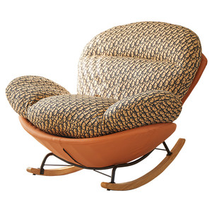 
Internet celebrity balcony rocking chair lounge chair adult home casual lazy sofa sleeping eggshell chair single rocking chair