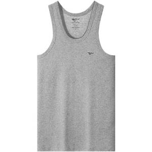 
Septwolves Men's Vest Men's Pure Cotton Sports Seamless Middle-aged and Elderly Summer Bottoming Old Man Undershirt Men's