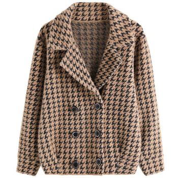 Fashion short imitation mink fur mother jacket
