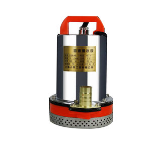
Shanghai People's 12V DC submersible pump 24V48V60V72V electric vehicle pump battery pump