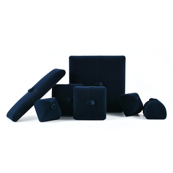 Jewelry packaging box creative double ring pendant pearl