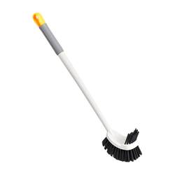 The long-handled toilet brush removes dead corners and removes dirt deeply without hurting the face.