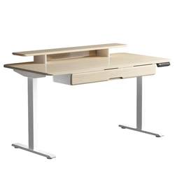Zhuohuan walnut double motor electric lifting table