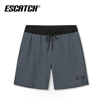 
Men's swimming trunks double boxer shorts surfing pants