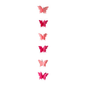 
Wedding room layout set wedding three-dimensional butterfly curtain pendant wedding living room ceiling draw flower long strip wedding character decoration