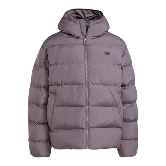 
Adidas/Adidas genuine clover men's casual hooded warm woven durable cotton jacket JX4122