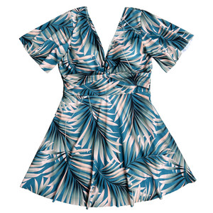 Swiming clothes female mother style, fashion, middle -aged and elderly large size, conservative, thin, fat, fat MM split skirt hot spring bathing suit