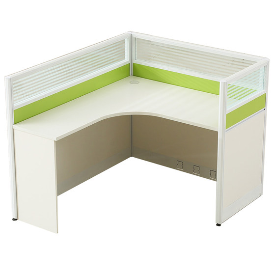 Employee desk simple and modern 6 -person screen card seat office furniture employees 4 people desk desk and chair combination

