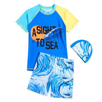 Children's split swimsuit boys summer 2025 new style
