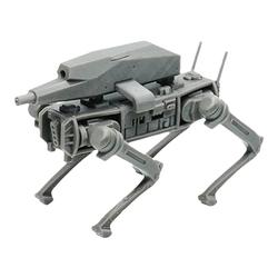 3g Model Magic Factory 1/35 7503 Q-ugv Armed Robot Dog + Rq-20 Drone Set