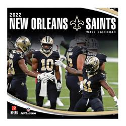 New Orleans Saints Calendar 2022 12 X 12 Inches