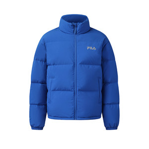 
Yi Yang Qianxi's same style FILA couple's down jacket 2025 winter new mid-length men's RGB down jacket for women