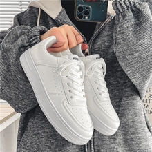 Little White Shoes Men's Spring Trend Casual Versatile Men's Shoes 2024 New Summer Air Force No.1 White Sports Board Shoes