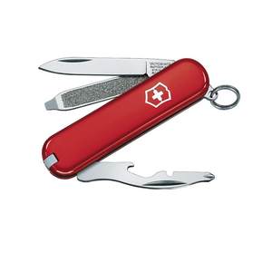 [Self -employed] Victorian Swiss Army Knife Division 58mm (9 features) Folding Small Sword Red 0.6163
