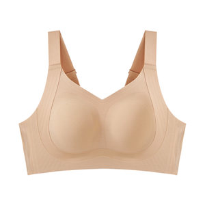 
GEM (breathing cup) breathable invisible large size underwear for women with large breasts, anti-sagging, side breast reduction, thin bra