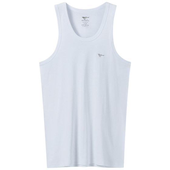 
Septwolves men's vest pure cotton old men's sweatshirt inner wear hurdle sweat-absorbent summer bottoming men's style