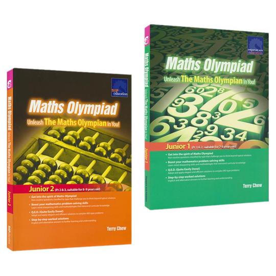 洋書　Maths Olympiad 5冊 Sap Education 未使用 洋書 Maths Olympiad 5冊 Sap Education 未使用 洋書 Maths