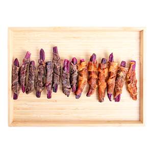 Dog snack chicken duck jerky caron potato molar rods to tear marks teddy Corgi training dog small dog puppies reward
