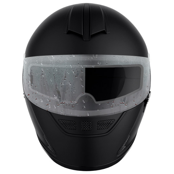 Motorcycle helmet rainproof film electric vehicle helmet anti -fog sticker full helmet half helmet universal lens waterproof sticker