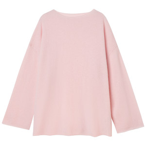 
THESOONG/100 pure cashmere Consinee bottoming shirt for women with 226g ultra-fine thin style loose and lazy 7585