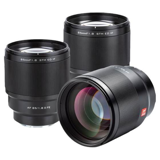 
Weizhuoshi 85mm F1.8 second-generation automatic focus portrait photography fixed focus lens E/X/Z bayonet micro single camera