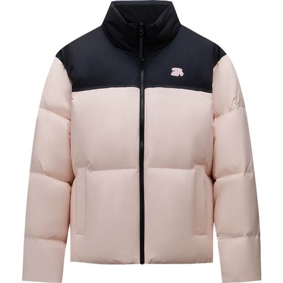 
ANTA Bread Down丨Short Down Jacket Women's Winter Duck Down Jacket Warm Stand-up Collar Sports Jacket Top