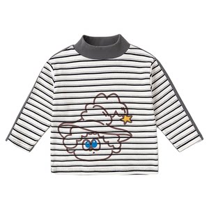 
Dudujia boys long-sleeved T-shirt winter children's tops girls striped bottoming shirt baby children's clothing children's winter clothing
