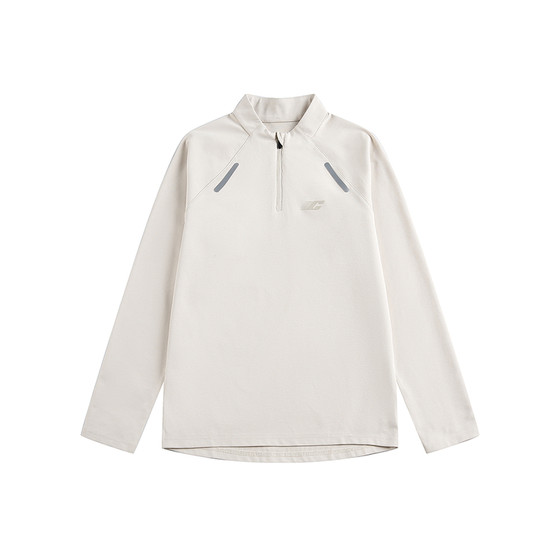 
ARTANNIE outdoor sports half-zip stand-collar long-sleeved T-shirt men's spring new casual loose couple tops